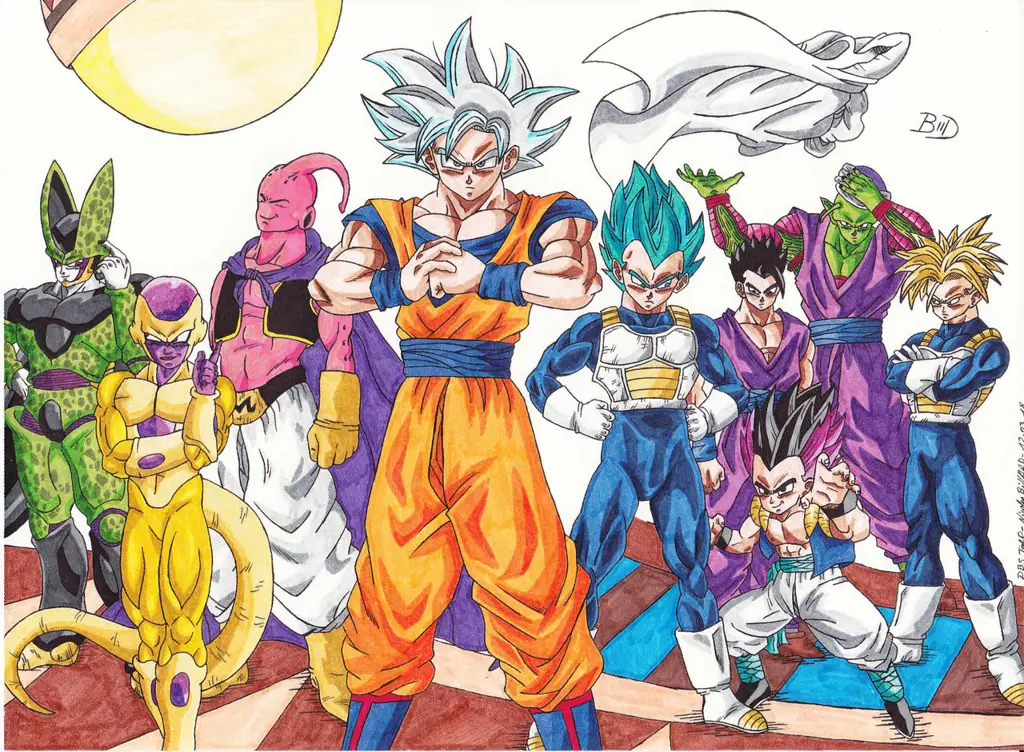 Adegan Tournament of Power di Dragon Ball Super