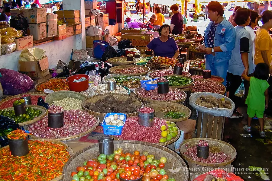 Arsitektur bangunan Pasar Bandar Pacitan