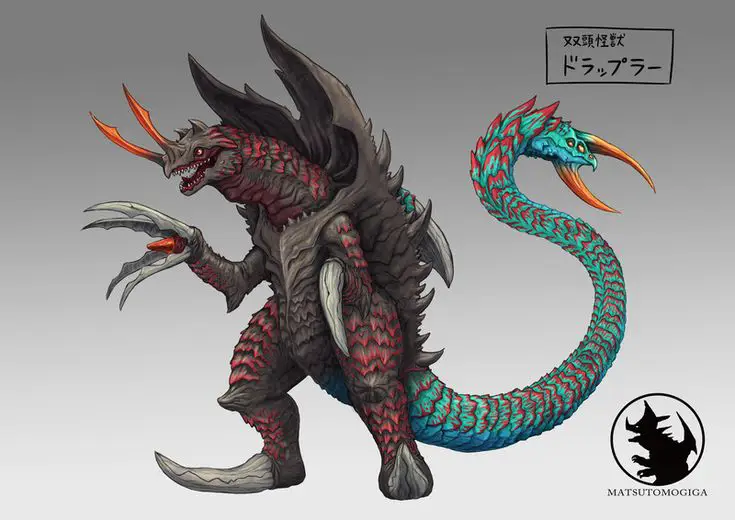 Berbagai desain kaiju yang unik dan menarik