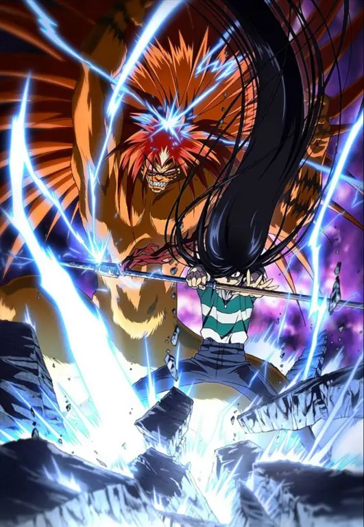 Berbagai jenis yokai dengan desain unik dalam anime Ushio to Tora