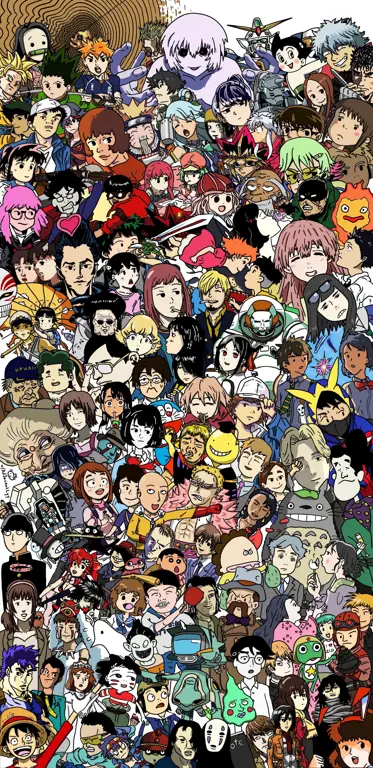 Keunikan Karakter Anime Beragam karakter anime dengan gaya dan kepribadian yang unik