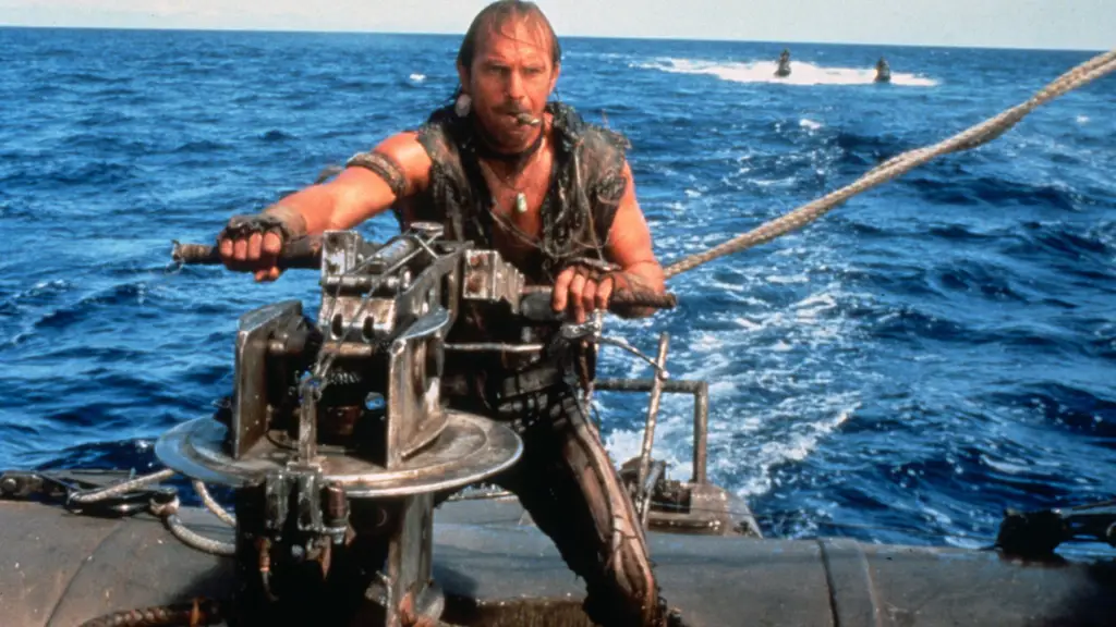 Adegan film Water World dengan Kevin Costner