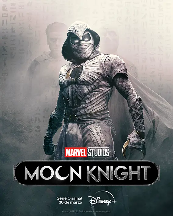 Dewa Mesir Khonshu dalam serial Moon Knight