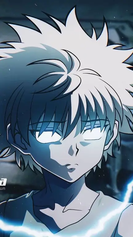 Killua Zoldyck, teman Gon dalam Hunter x Hunter