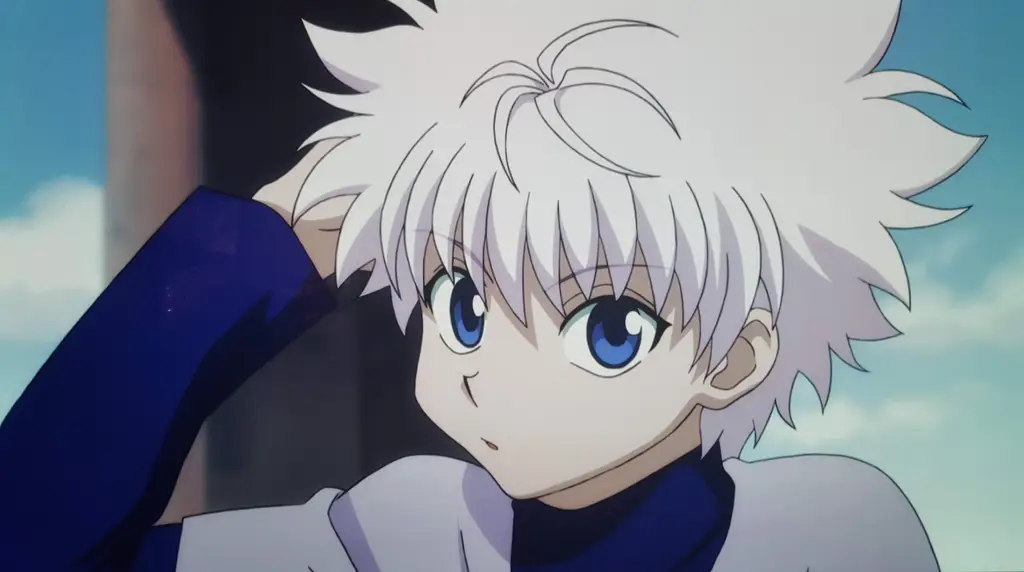 Gambar Killua Zoldyck dari Hunter x Hunter