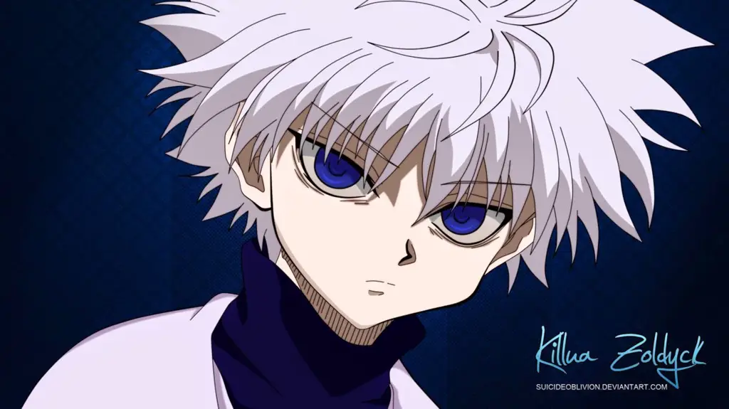 Gambar Killua Zoldyck dari Hunter x Hunter