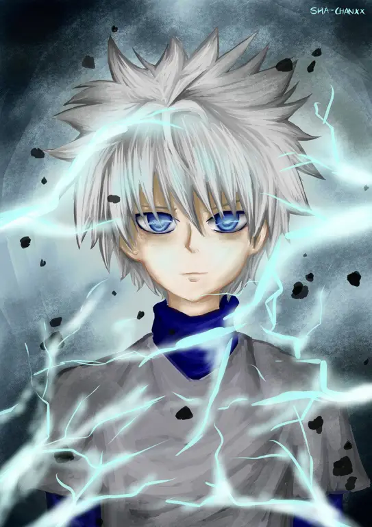 Gambar Killua Zoldyck dari Hunter x Hunter