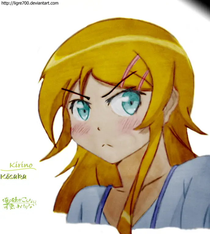 Gambar Kirino Kosaka dari Oreimo