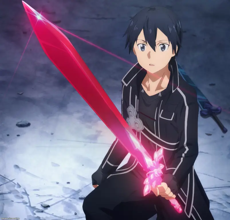 Gambar Kirito di dunia Alicization