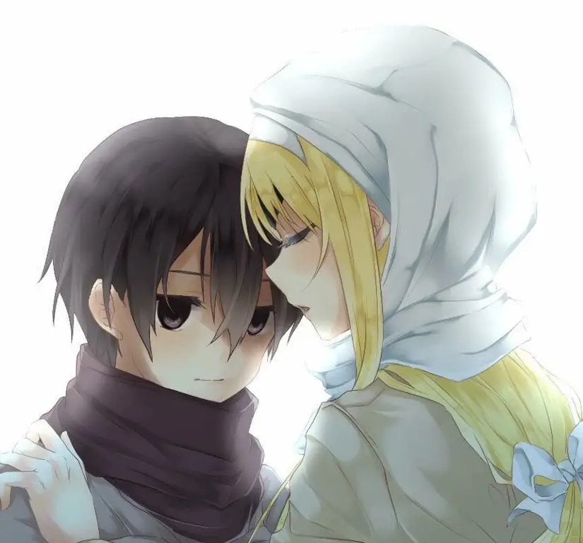 Kirito dan Alice bersama-sama