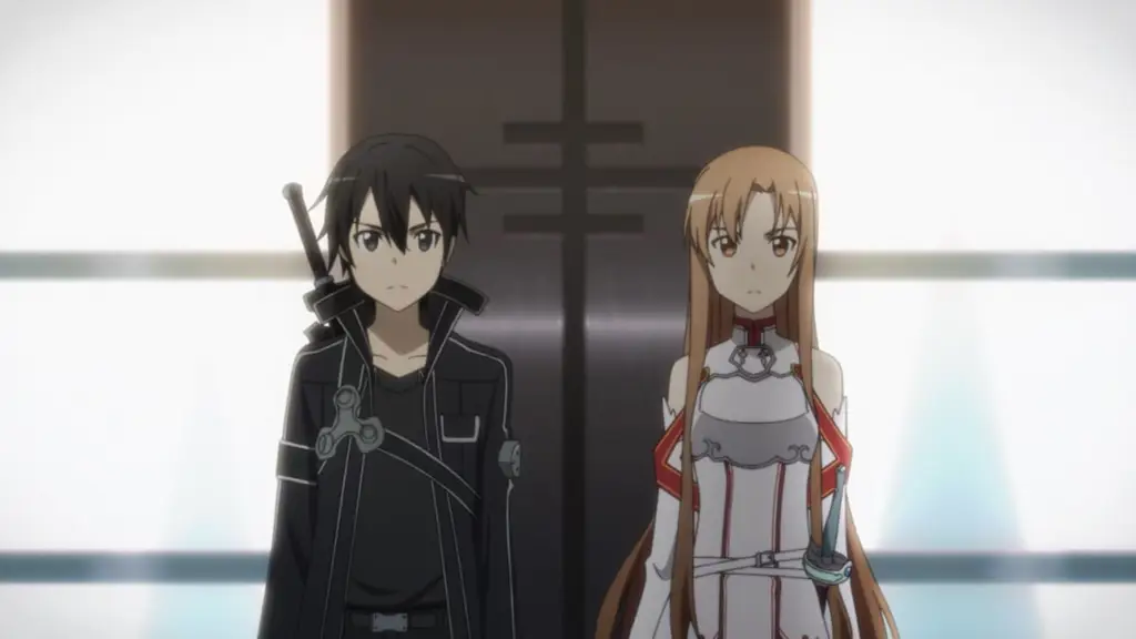 Gambar Kirito dan Asuna di Sword Art Online Progressive