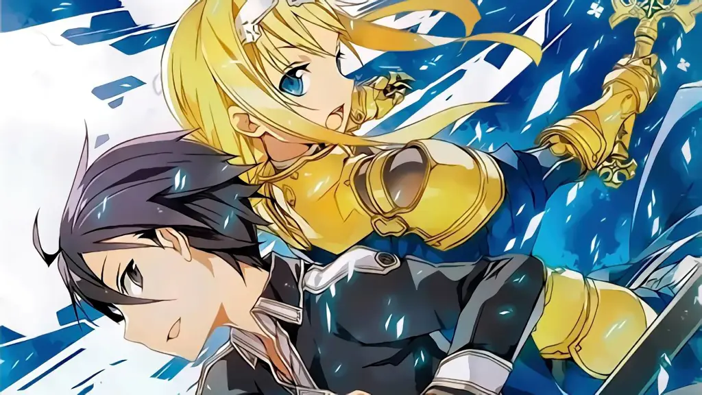 Kirito dalam anime Sword Art Online Alicization