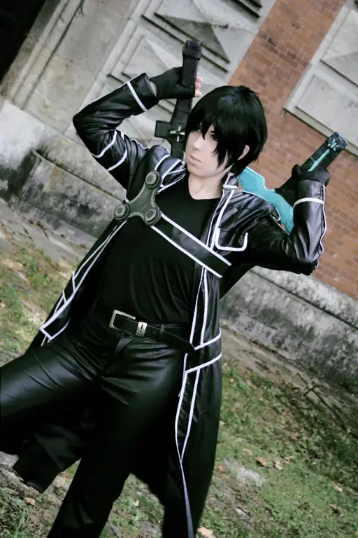 Kirito dalam game Sword Art Online