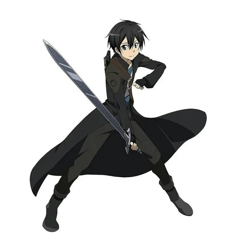 Kirito dalam game Sword Art Online