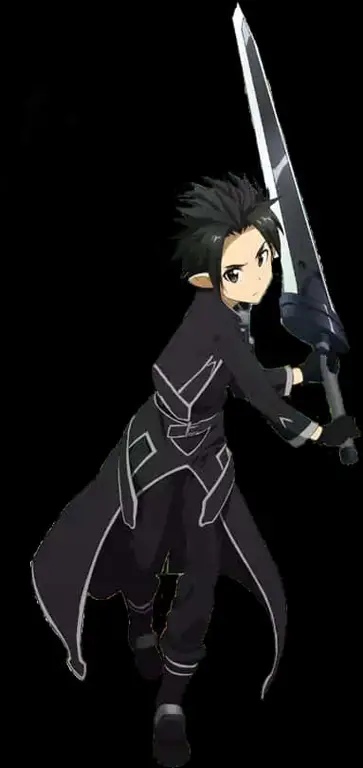 Gambar Kirito dari Sword Art Online