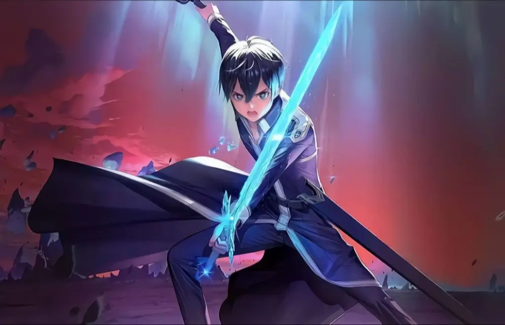 Kirito sendirian di dunia virtual Aincrad