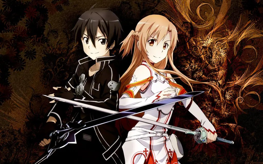 Gambar Kirito dari Sword Art Online