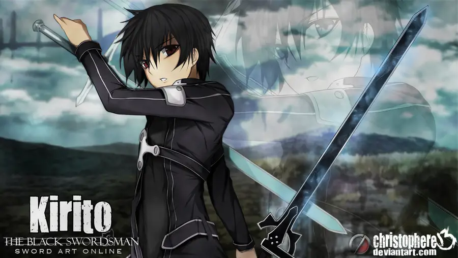 Gambar Kirito dari SAO