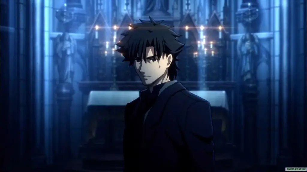 Gambar Kiritsugu Emiya dan Saber dalam Fate Zero