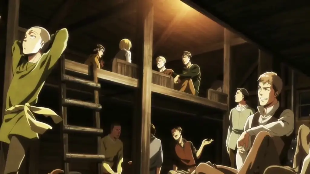 Gambar adegan akhir Shingeki no Kyojin Season 3