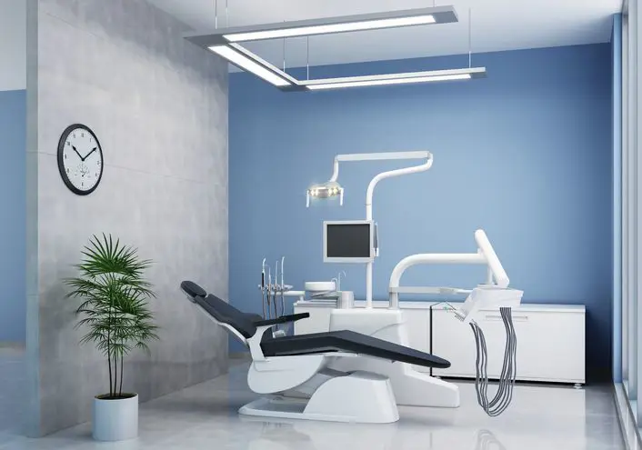 Interior klinik gigi modern