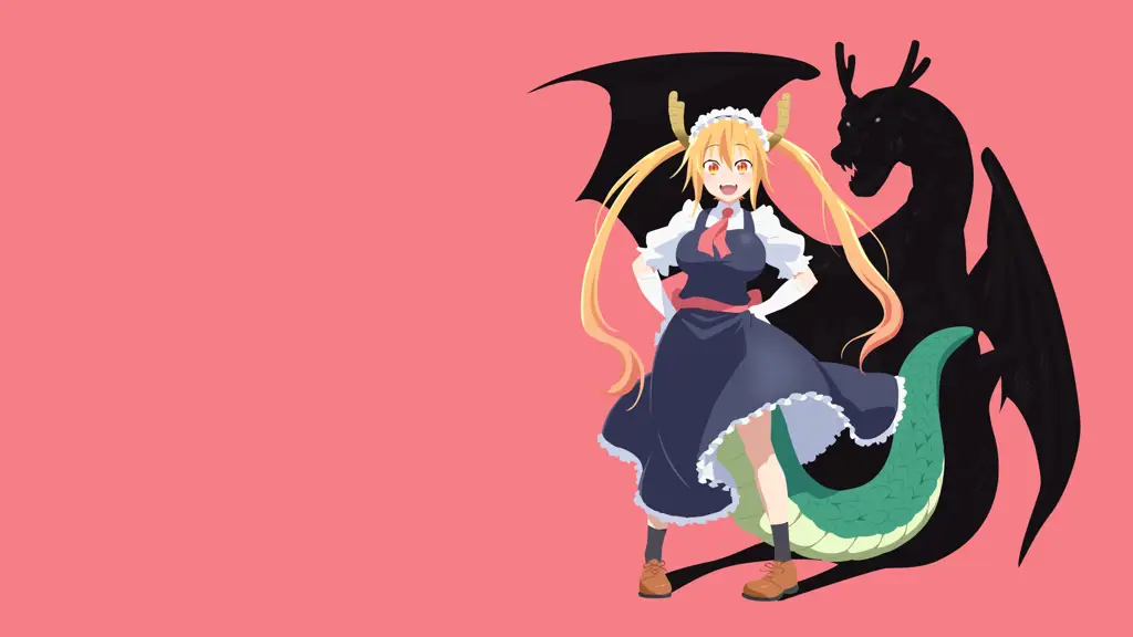 Kobayashi dan Tohru dari Kobayashi Dragon Maid