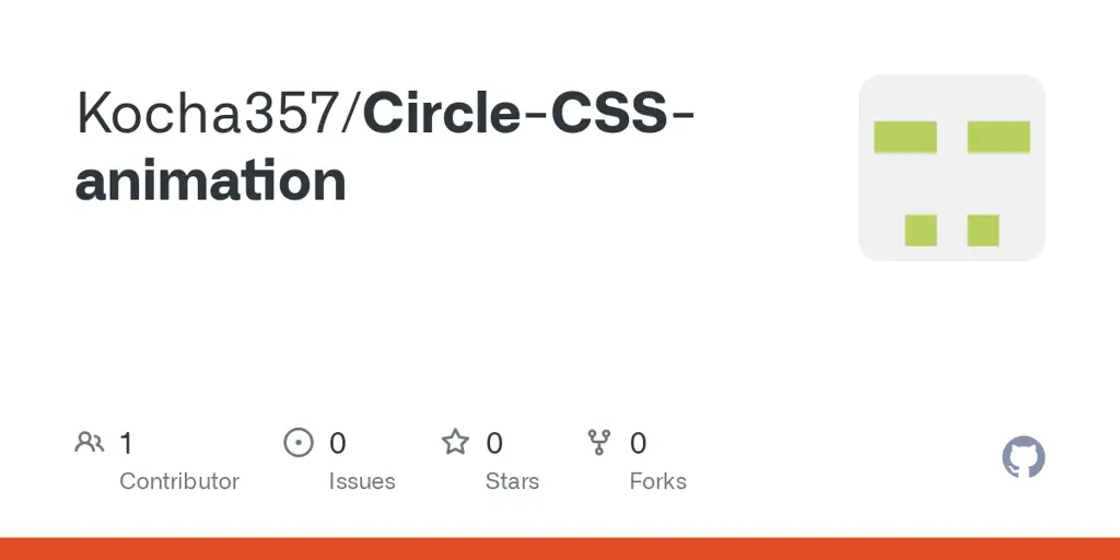 Contoh kode CSS untuk animasi lingkaran