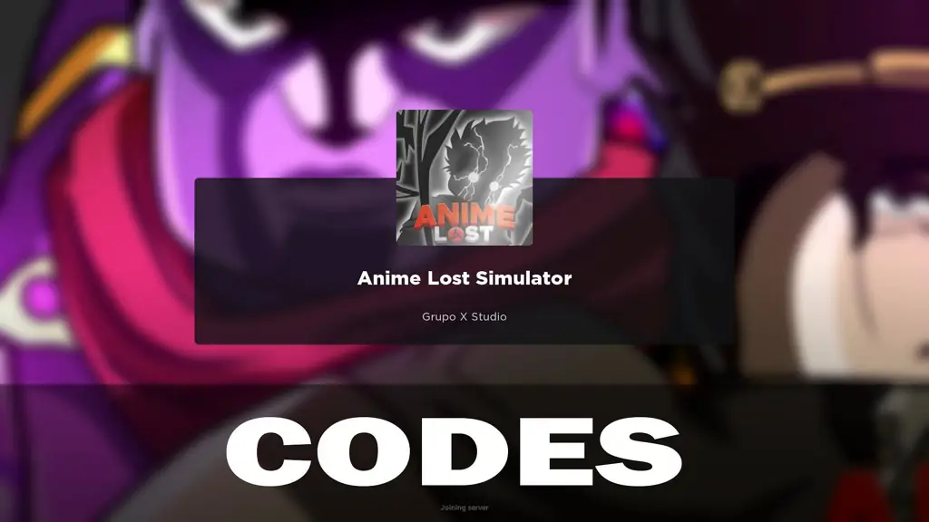 Gambar kode Anime Lost Simulator