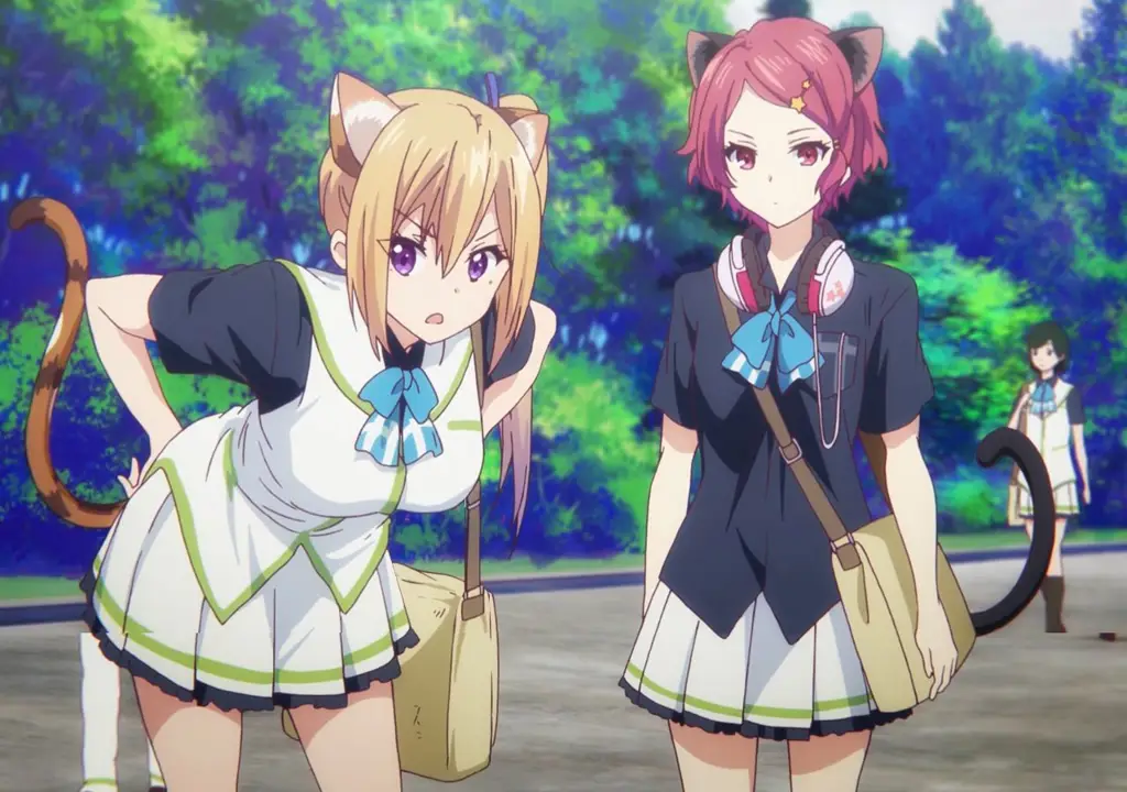 Para karakter dalam anime Musaigen no Phantom World