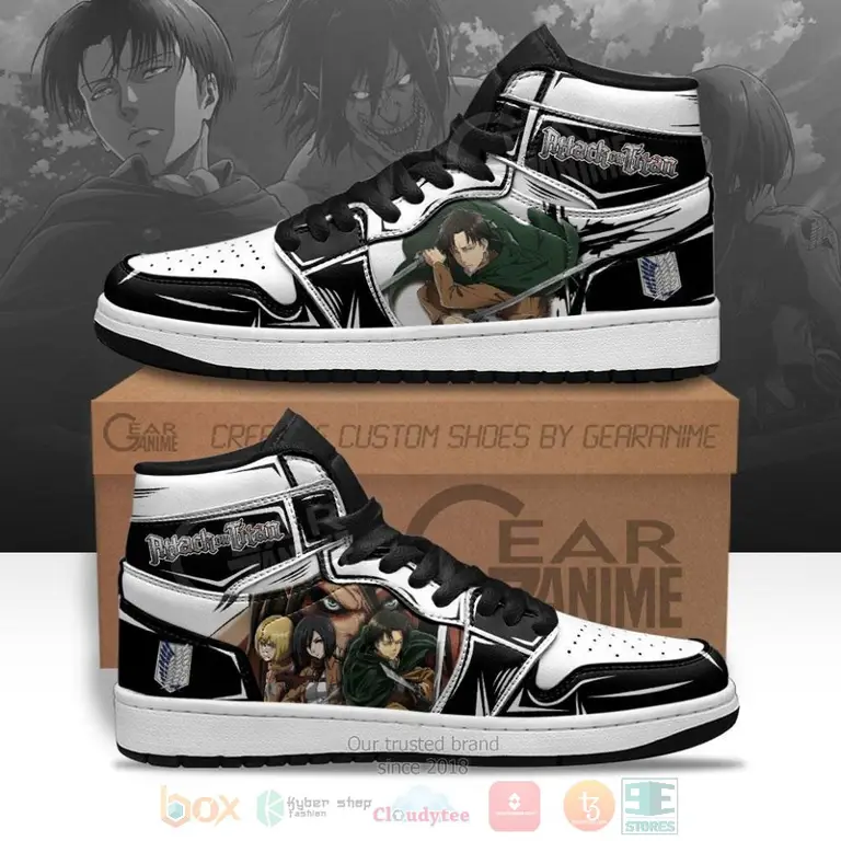 Sepatu Nike dengan desain anime