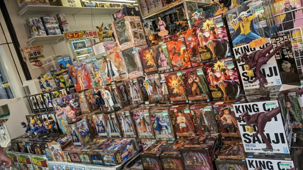 Berbagai macam action figure anime murah