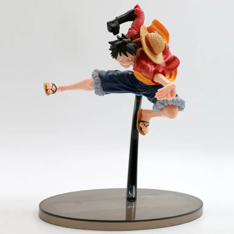 Berbagai macam action figure Luffy dengan detail yang sangat bagus