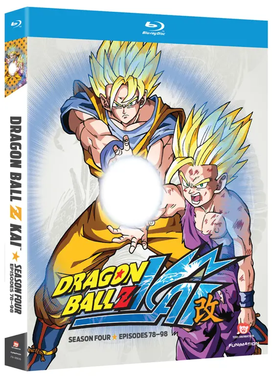 Gambar kemasan Blu-ray Dragon Ball Kai