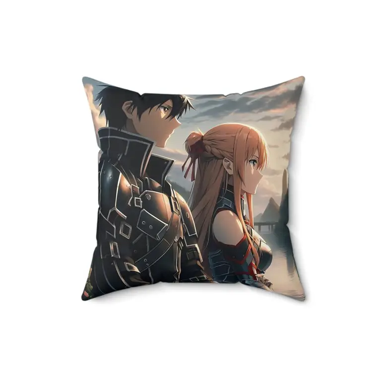 Berbagai desain bantal anime Asuna yang tersedia.