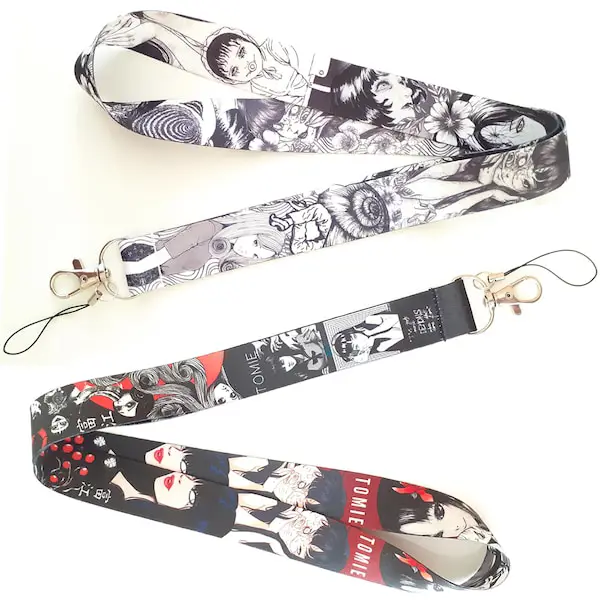 Berbagai desain lanyard anime yang menarik dan beragam.