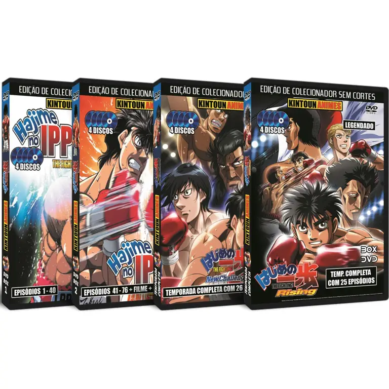 Sampul DVD Anime Hajime no Ippo