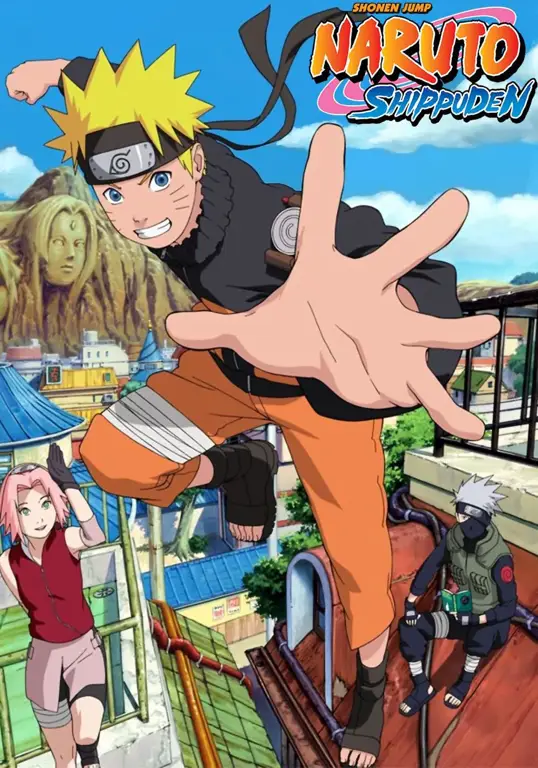 Koleksi DVD Naruto Shippuden Gambar sampul DVD Naruto Shippuden