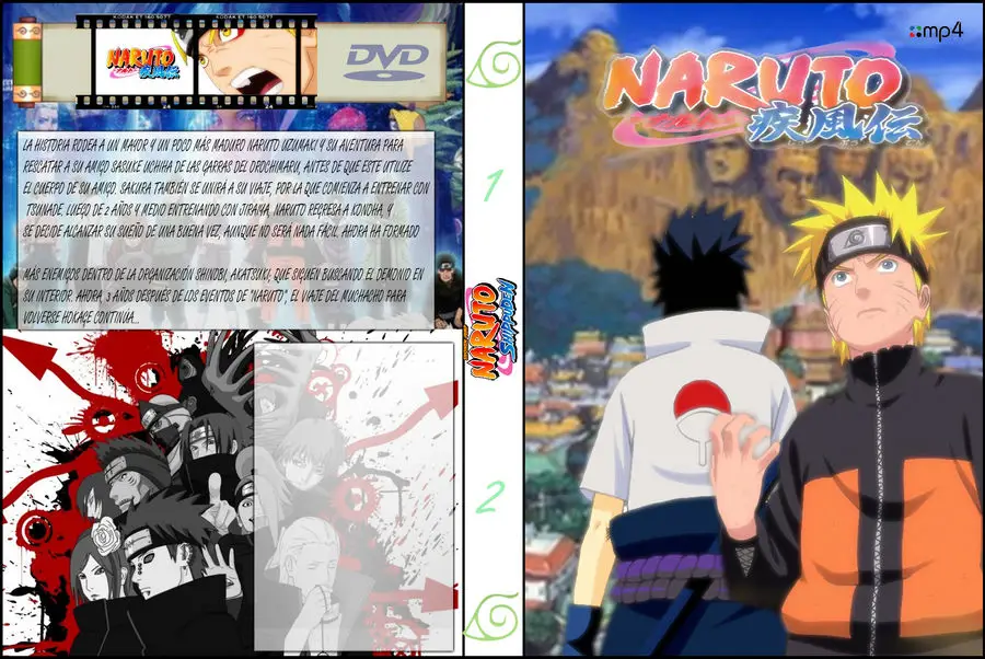 Sampul DVD Naruto