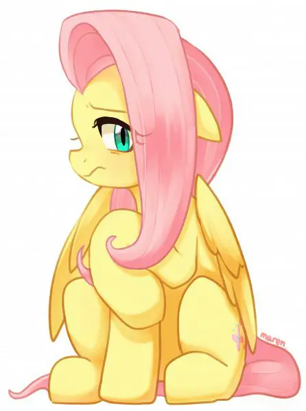 Berbagai fanart Fluttershy dalam gaya anime