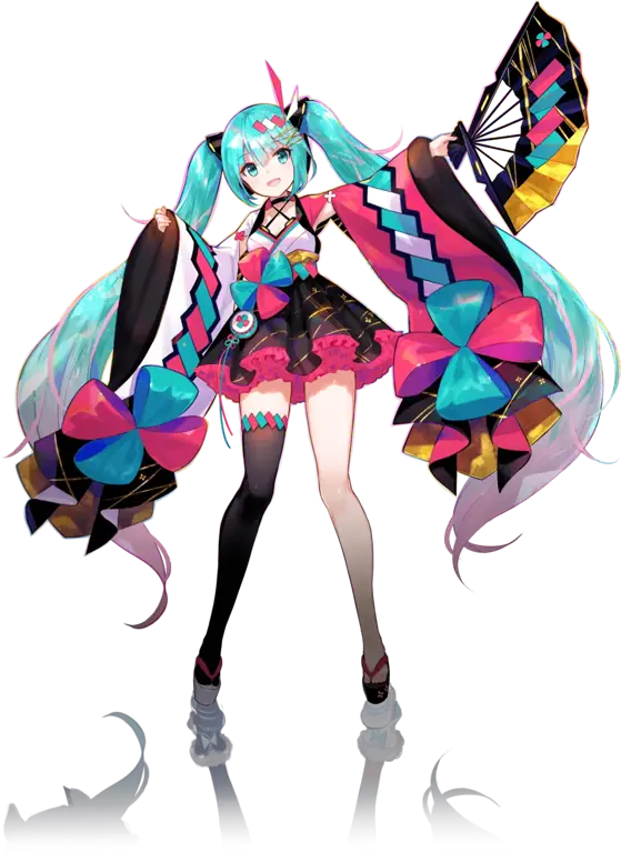 Gambar Hatsune Miku dengan berbagai kostum