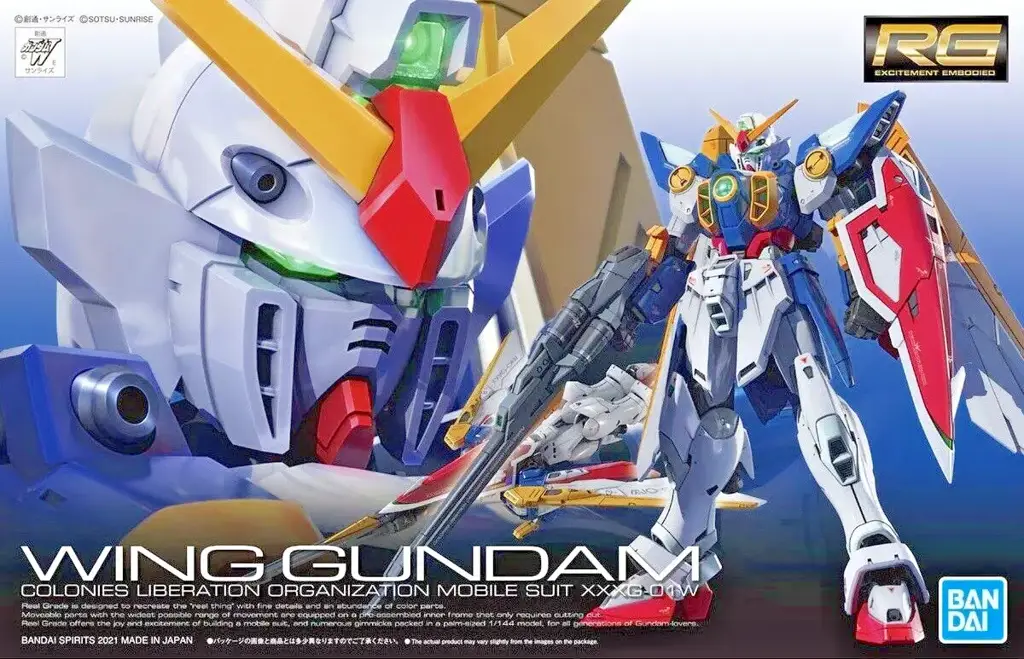 Berbagai model Gundam yang dijual