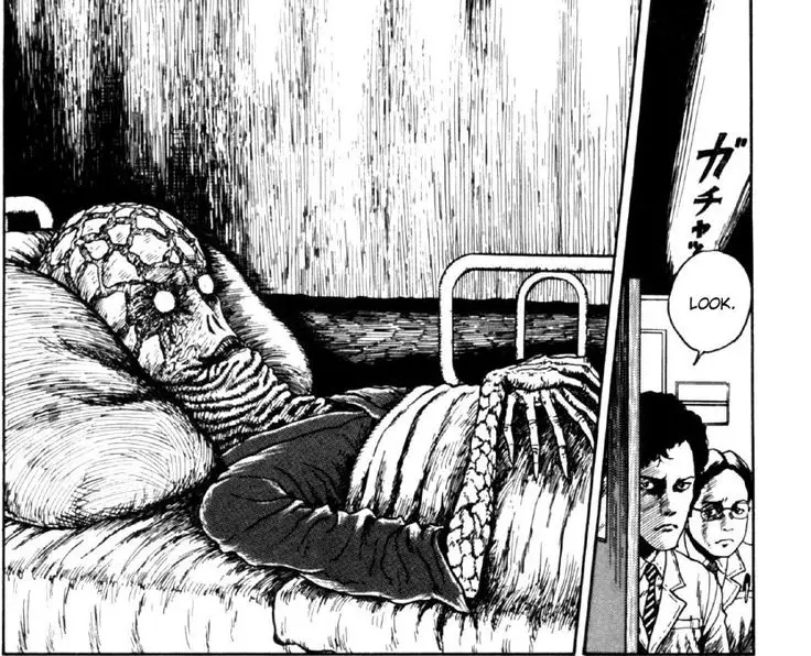 Buku komik horor karya Junji Ito