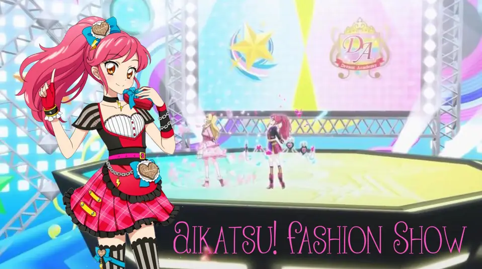 Pertunjukan busana Aikatsu on Parade! dengan kostum-kostum yang menawan