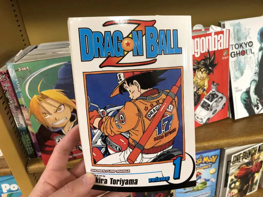 Gambar buku-buku manga