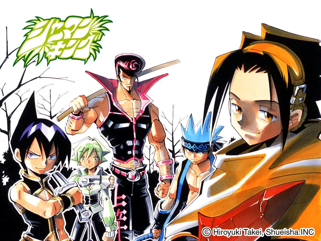 Sampul manga Shaman King