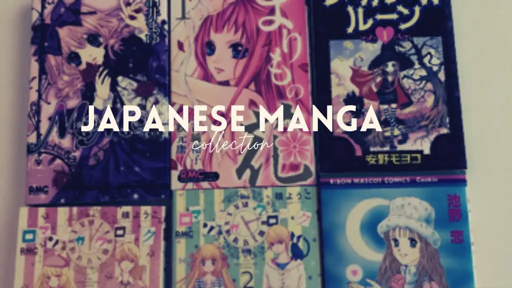 Gambar koleksi manga Jepang