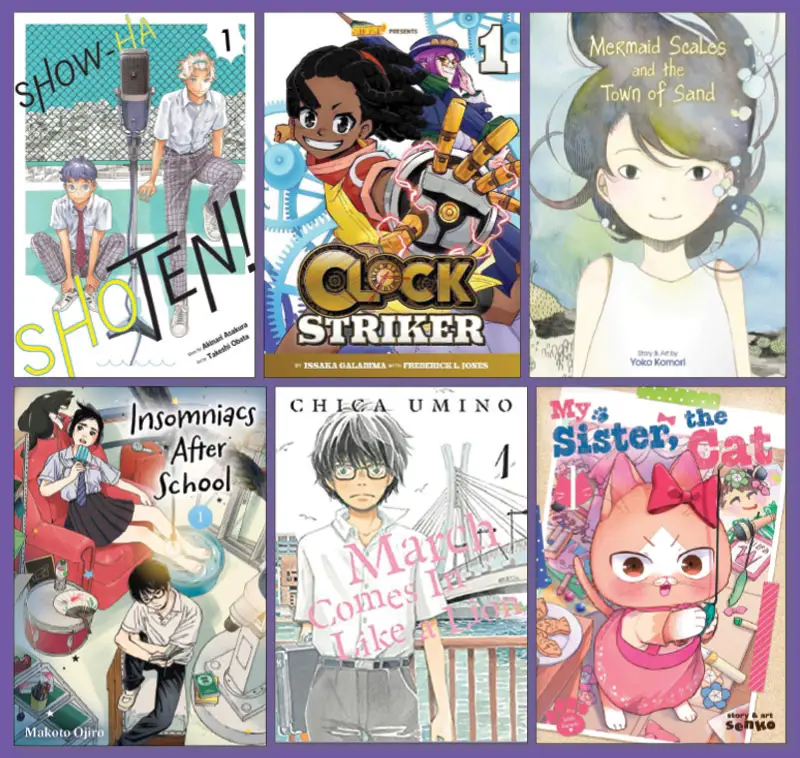 Koleksi Manga Berbagai judul manga dengan sampul yang menarik