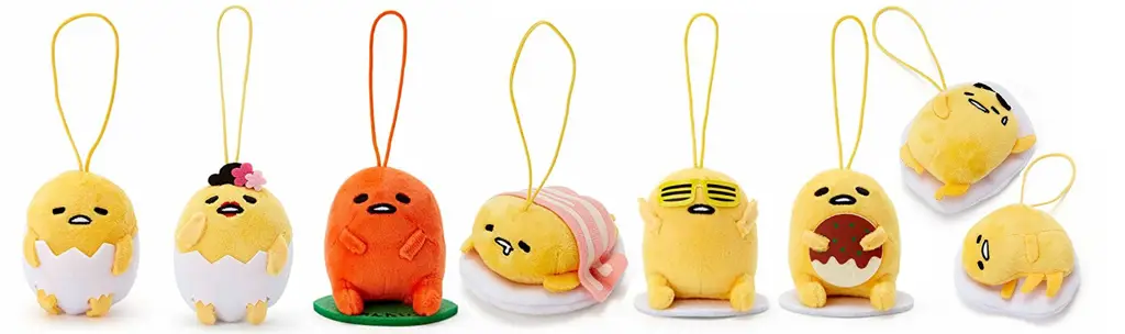 Koleksi Merchandise Gudetama Berbagai macam merchandise Gudetama