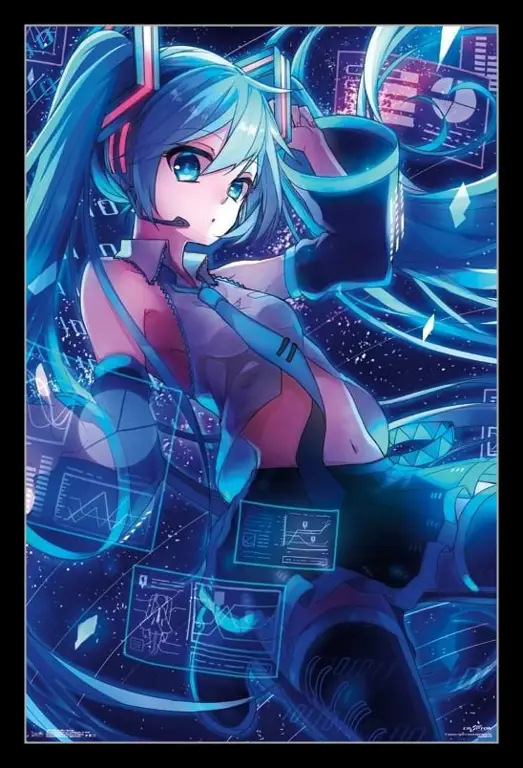 Berbagai macam merchandise Hatsune Miku