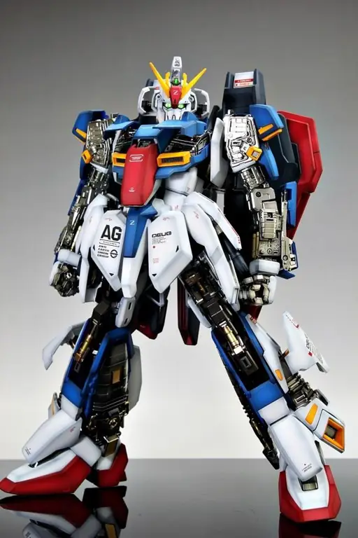 Berbagai macam model kit Gundam